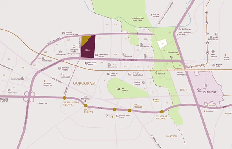 Birla Navya Location Map